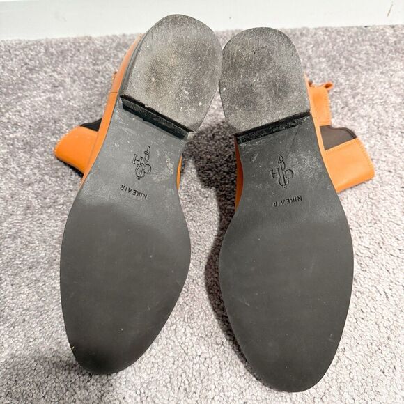 Cole Haan Boots Womens 10 B Chelsea Waterproof Brown Leather Classic Shoes Tan - Picture 7 of 11